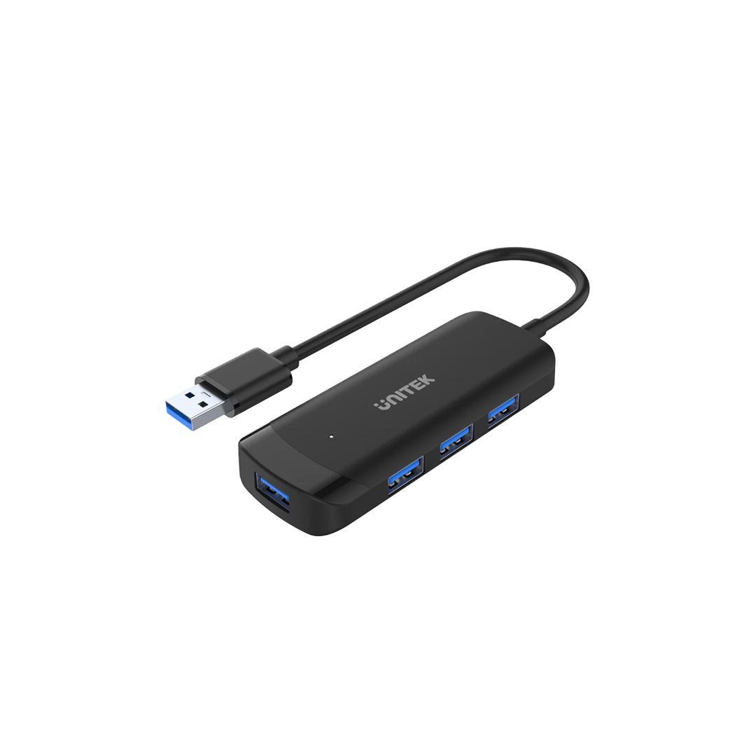 موزع Unitek H1111D uHUB Q4 مزود بـ 4 منافذ USB 3.0 موزع Unitek H1111D uHUB Q4 مزود بـ 4 منافذ USB 3.0
